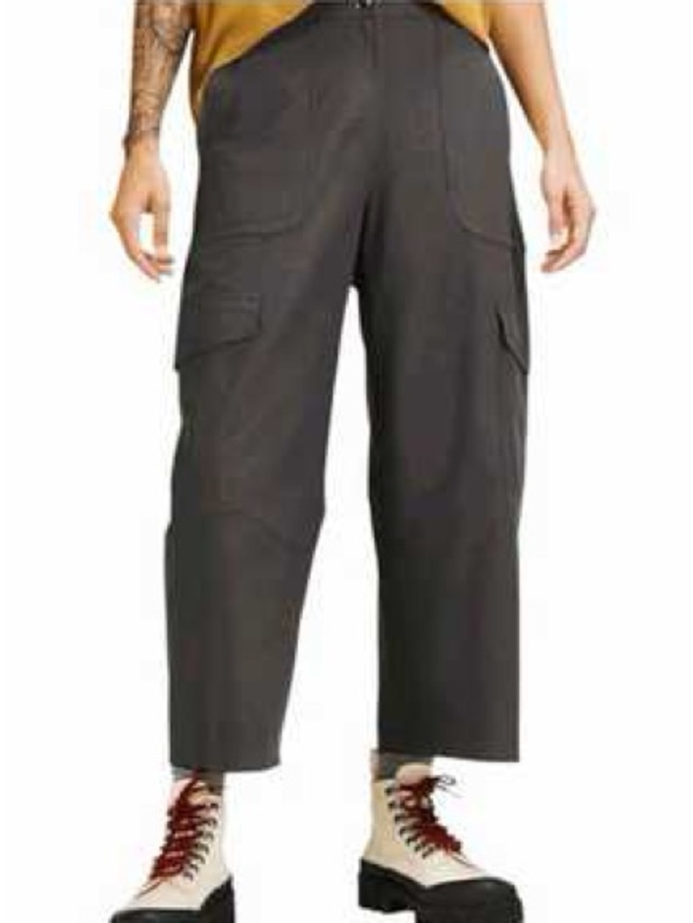 Lululemon Light Utilitech Cargo Pocket High Rise Cropped Wide Leg Pants Size 27